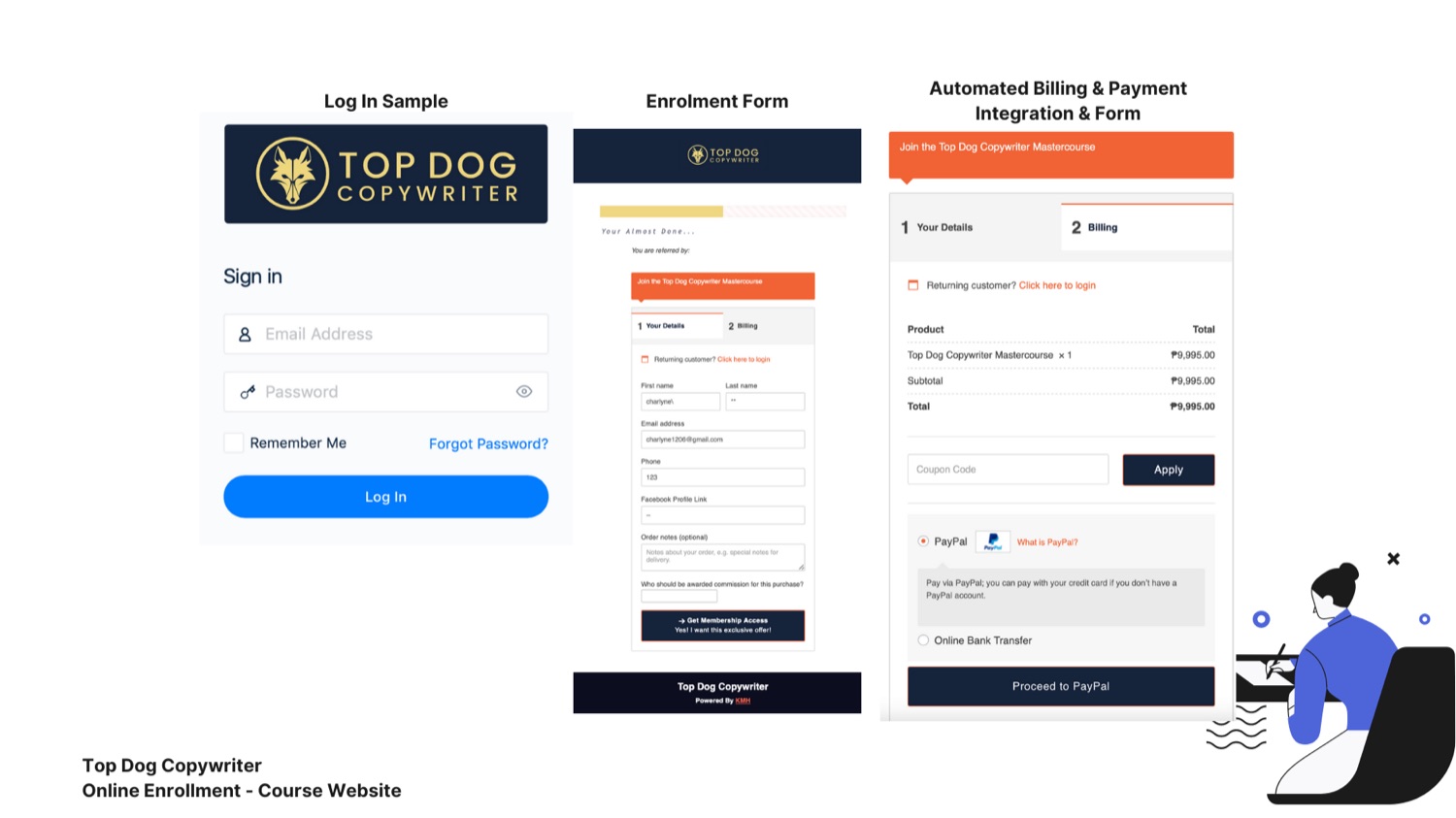 Top Dog Copywriter course enrollment