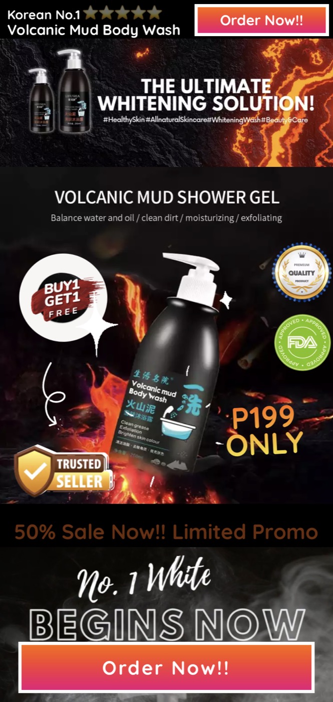 Body wash product funnel mockup
