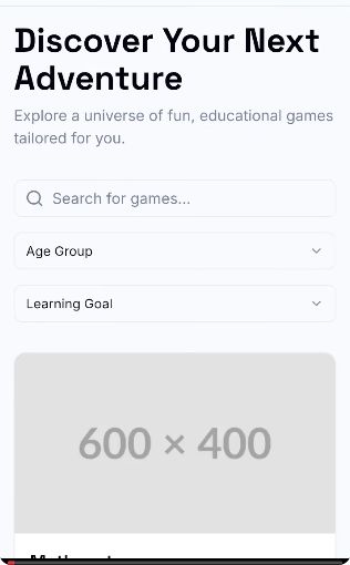 Bloxxi Learn educational game interface from its product demo